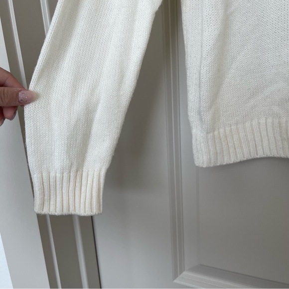 Reversible Sequin Sleigh All Day Christmas Sweater - Picture 4 of 5